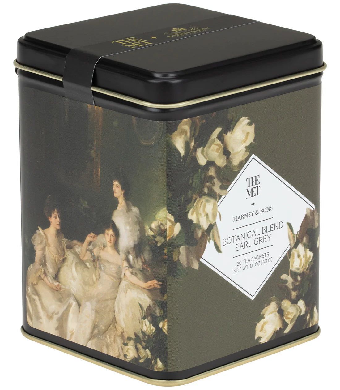 Harney & Sons Fine Teas x The Met Teas, Tin of 20 Sachets