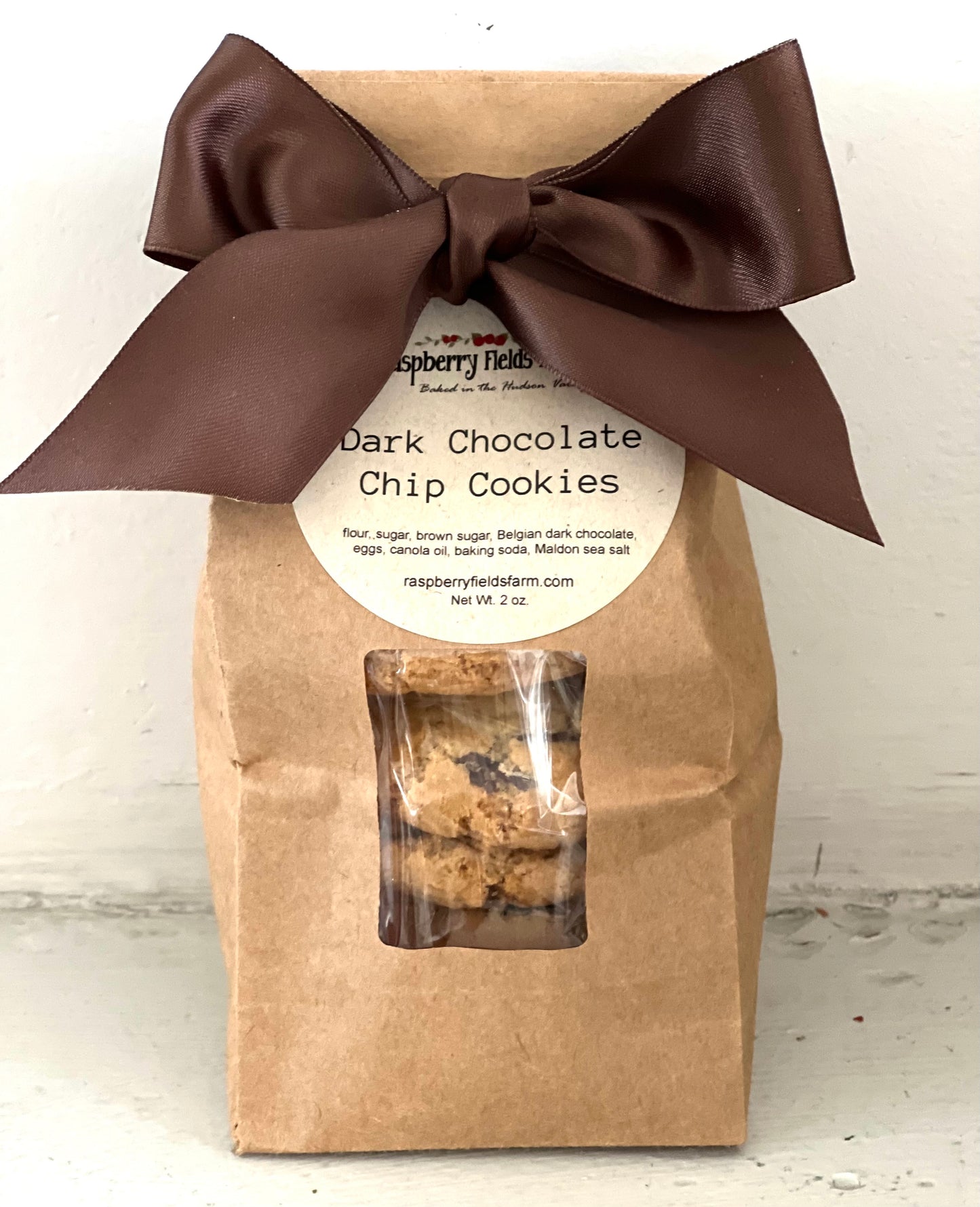 Dark Chocolate Chip Cookie Gifts