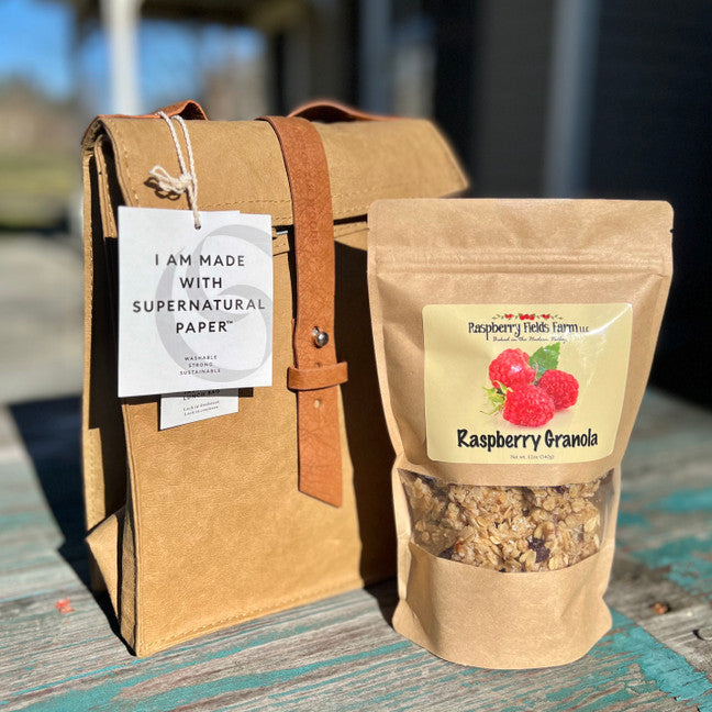 Nostalgic Brown Lunch Bag & Granola